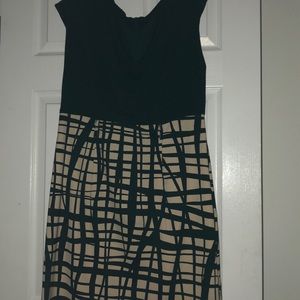 Black and Tan professional dress